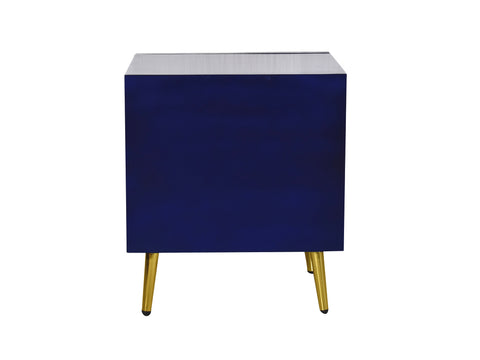 Brody Side Table in Blue Color