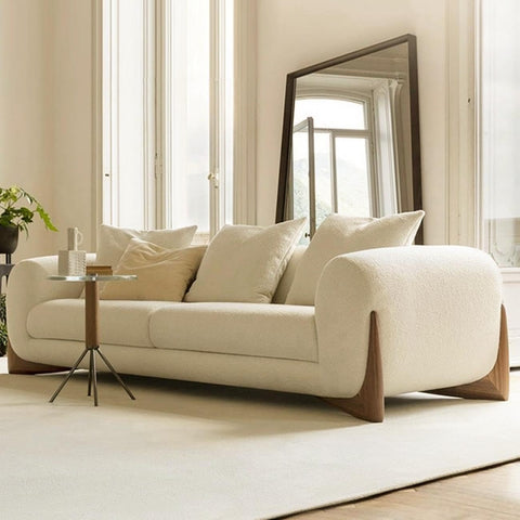 Oslo Sofa in Premium Boucle Fabric