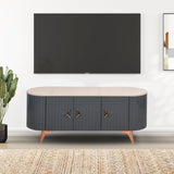 Misty TV Console With Marble Top
