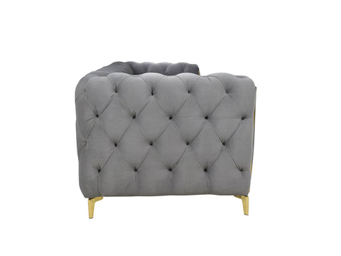 Dinzo Chesterfield 8 Seater Pure Leather Sofa