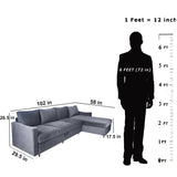 Wego Sectional Storage Sofa