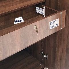 Genoa 2 Door Wardrobe Without Mirror