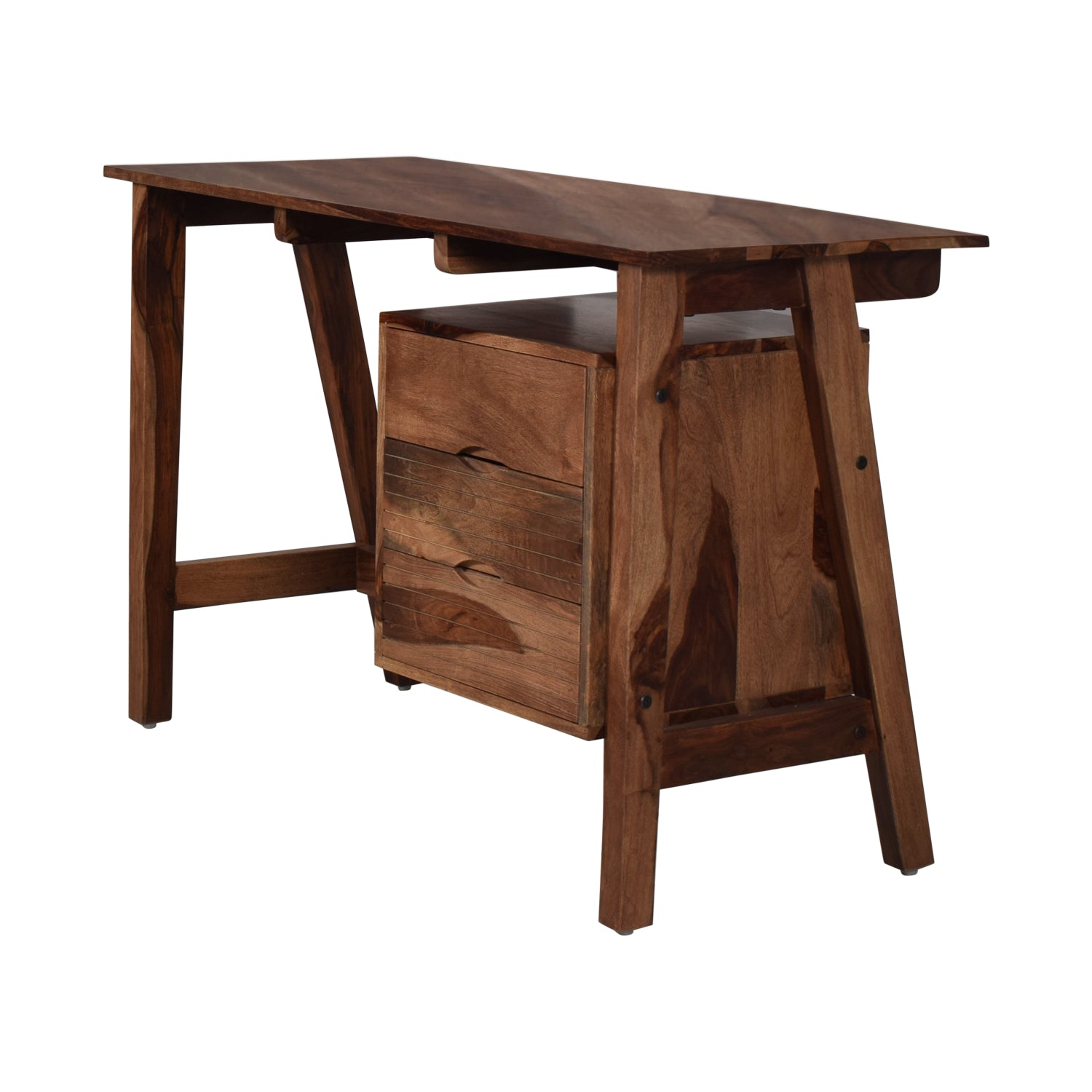 Avian Study Table WIth Storage In Sheesham Wood