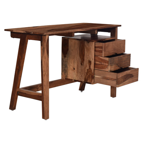 Avian Study Table WIth Storage In Sheesham Wood