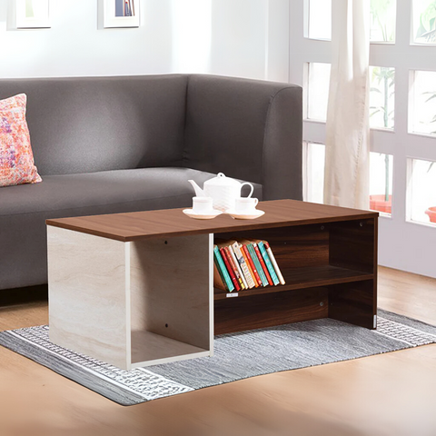 Jordon Coffee Table White Oak (Walnut) Finish