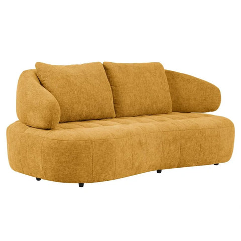 Barcelona Curvy Lounge sofa with Adjustable Backrest