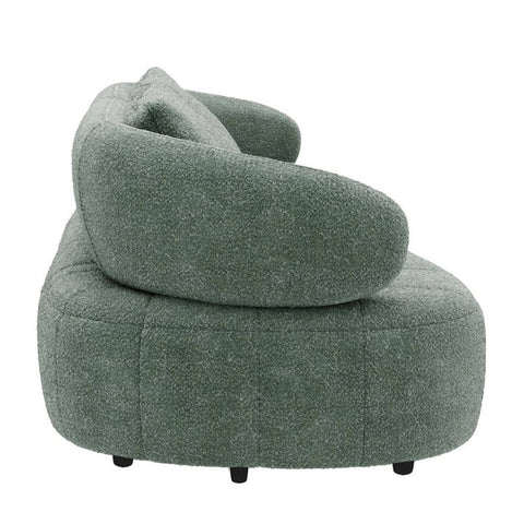 Barcelona Curvy Lounge sofa with Adjustable Backrest