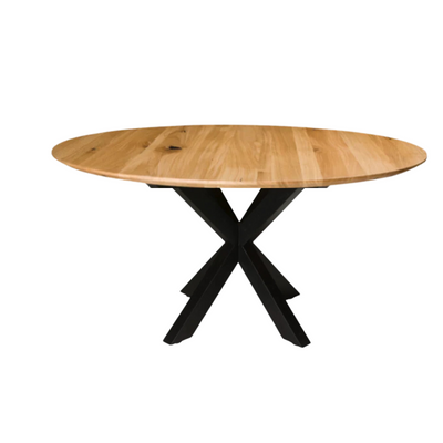 Ashley Round Dining in Rubber Wood