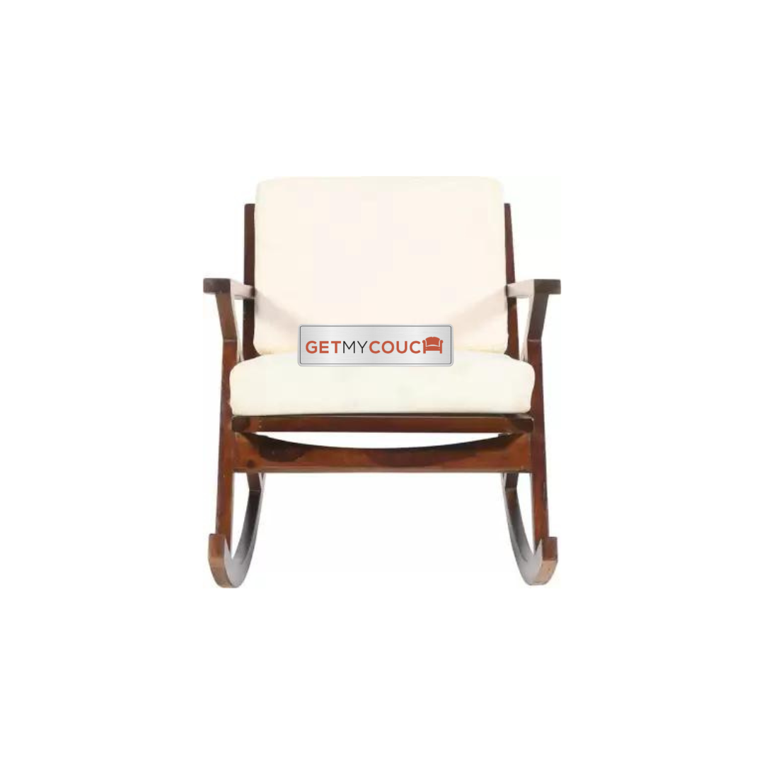 Alonzo Solid Wood 1 Seater Rocking Chairs