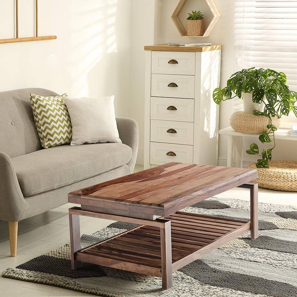 Cortado Sheesham Wood Coffee Table