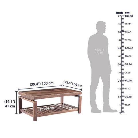 Cortado Sheesham Wood Coffee Table