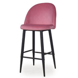 Noel Bar Chair In Premium Pink Color
