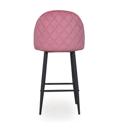 Noel Bar Chair In Premium Pink Color