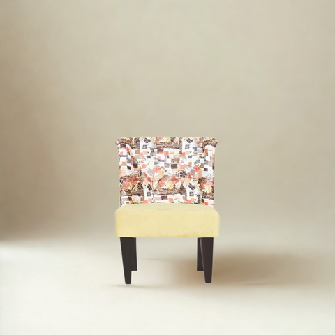 Alexa Chair In Premium Velvet Fabric