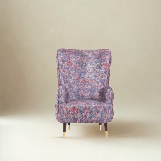 Delta Beauty High Back Wing Chair