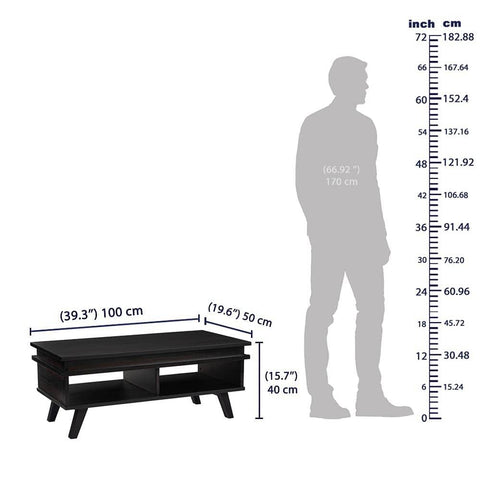 Freddo Sheesham Wood Coffee Table