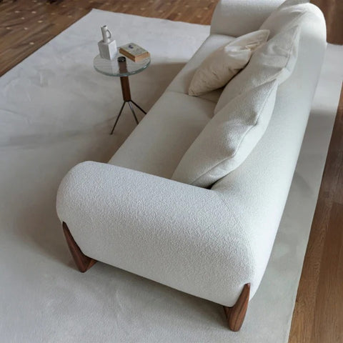 Oslo Sofa in Premium Boucle Fabric