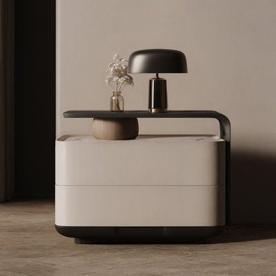 Rio Bedside Table In PU Circa Finish