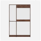 Gingham 3 Door Wardrobe Without Mirror