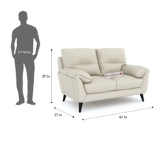 Sundowner TopGrain Leather 2 Seater Sofa