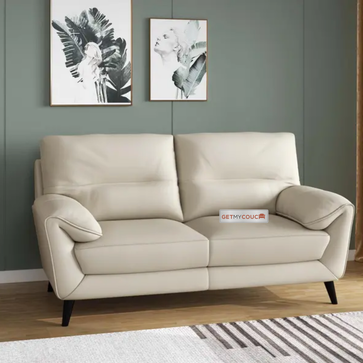 Sundowner TopGrain Leather 3 Seater Sofa