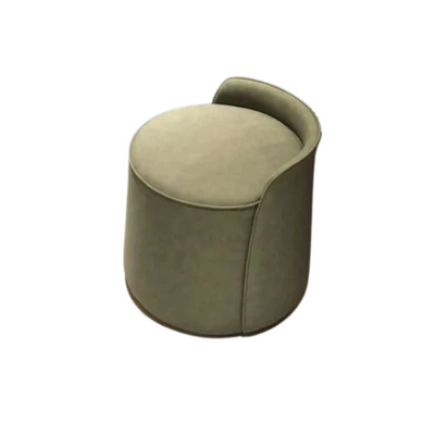 Sudan Ottoman in Velvet Fabric
