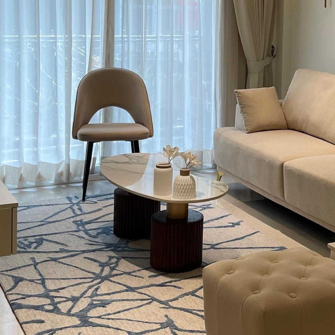 Omega Oval Shape Coffee Table