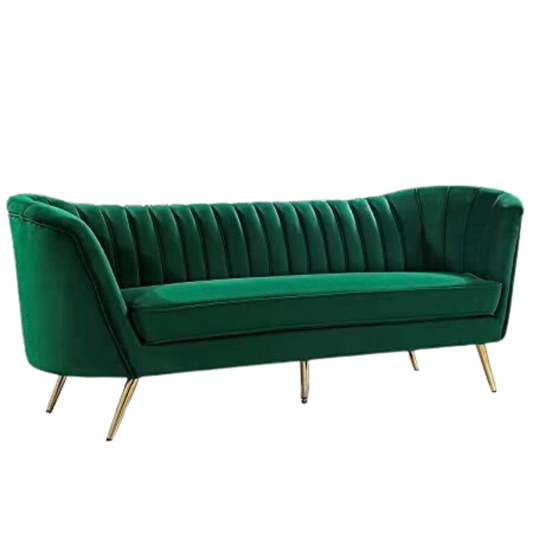 Casaliving 3 Seater Sofa In Premium Velvet Fabric