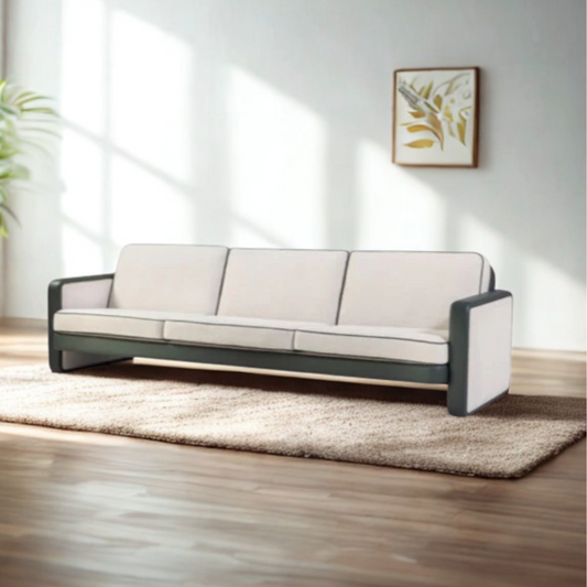 Adelynn 3 Seater sofa in pure leather