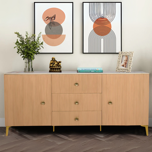 Scandivian Sideboard  with Marble Top