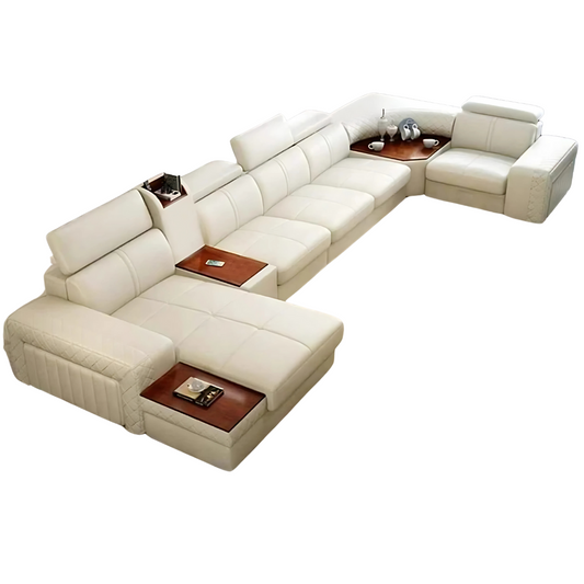 Theodore Sectional Sofa in Premium Fabric