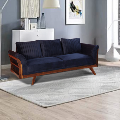 Lakewood Sheesham Base Upholstere Sofa