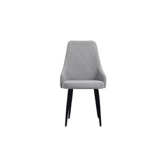 Alaska Dining Cum Lounge Chair in Black Legs