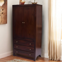 Bacado 2 Door Wardrobe in Sheesham Wood