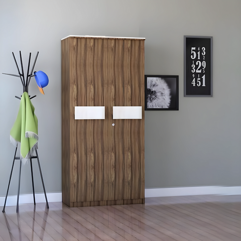 Everly 2 Door Wardrobe in High Density Engineered Wood