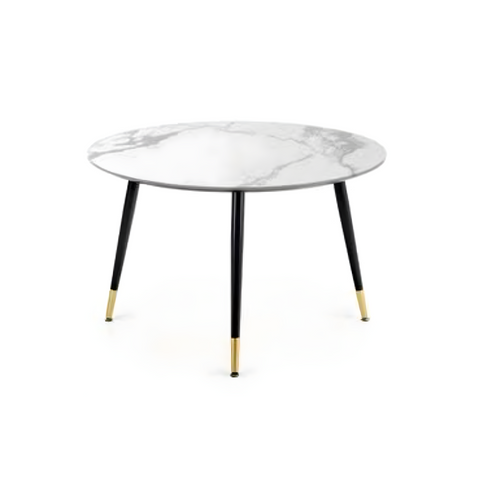 Dojo round marble coffee table