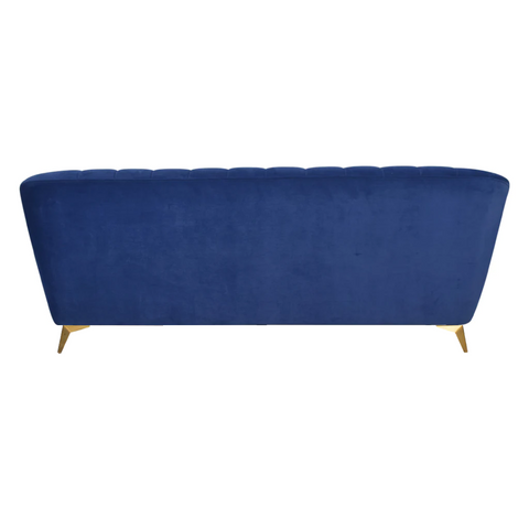 Marco Sofa Set In Velvet Fabric