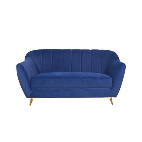Marco Sofa Set In Velvet Fabric