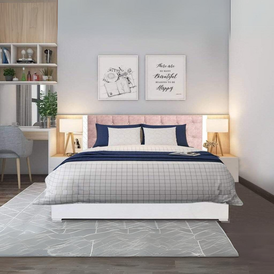 Robert Queen Size Bed With Box Storage