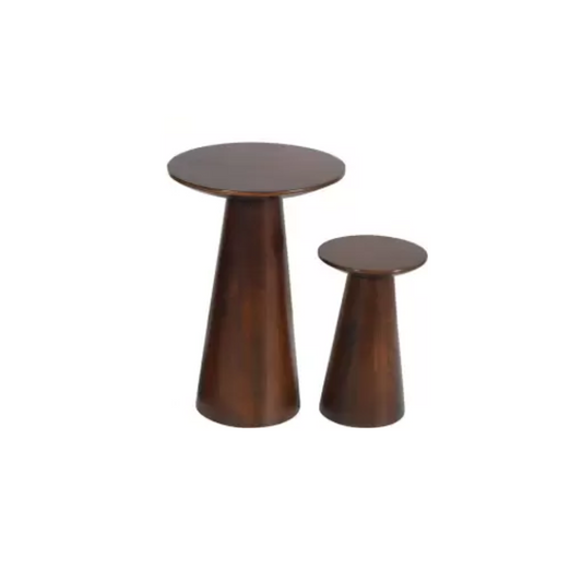 Orphin Solid Wood Nesting Side Table