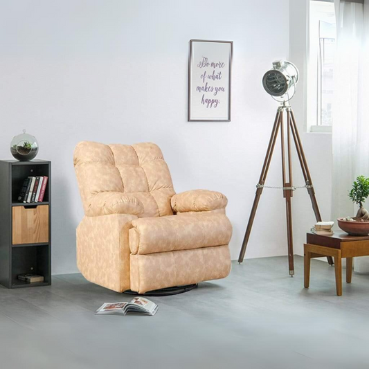 Chandler Rocker Recliner In Leatherette Upholstery