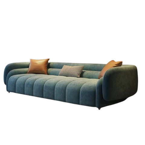 Maria Sofa In Premium Sued Fabric