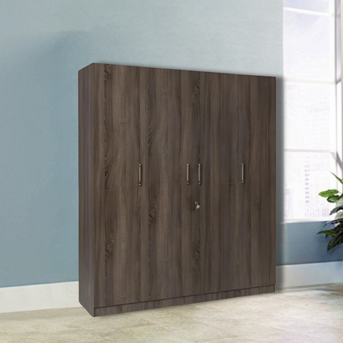 Genoa 4 Door Wardrobe Without Mirror