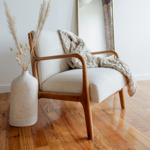 Milano Teak Wood Chair