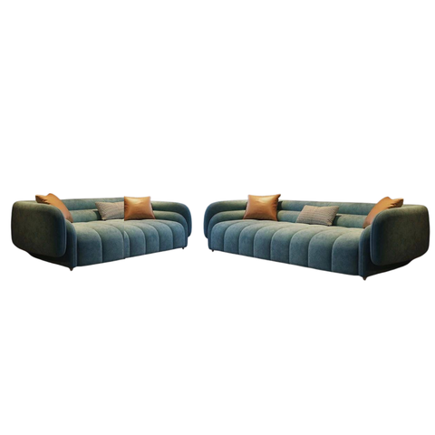 Maria Sofa In Premium Sued Fabric