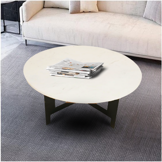 Denver Round Marble Coffee Table