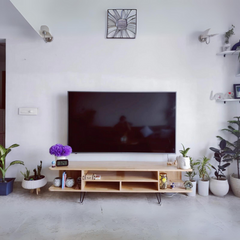 Kunai TV Console in Solid Wood