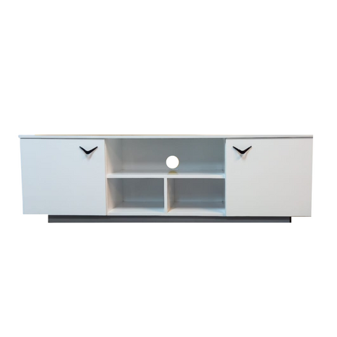 Jason TV Entertainment Unit in White Deco