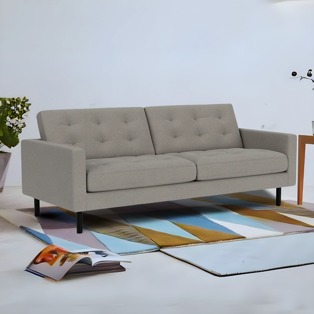 ikea Leather 3 Seater Recliner Sofa FN GMC 009491 GetMyCouch