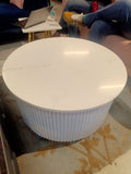 Otelia Marble Round Coffee Table